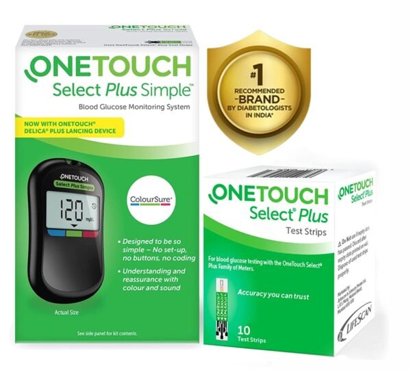 OneTouch Select Plus Simple GlucometerOneTouch Select Plus Simple Glucometer
